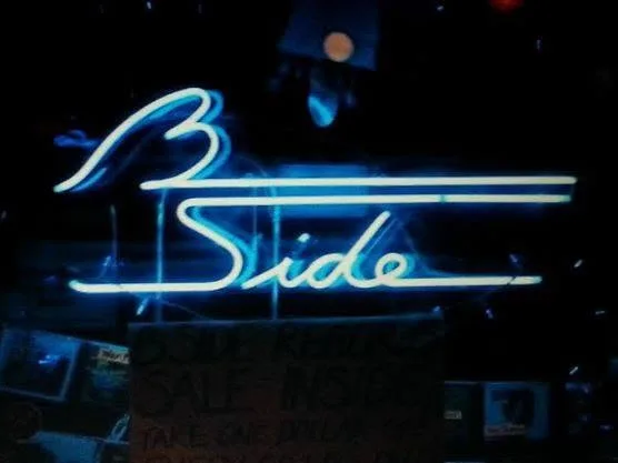 B-Side Records Madison State Street logo since 1982