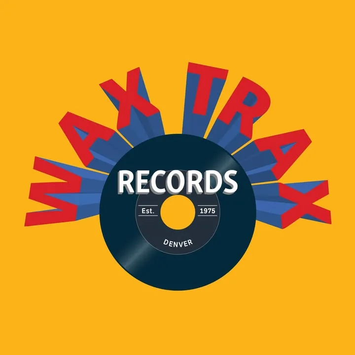 Wax Trax Records Denver Capitol Hill logo since 1978